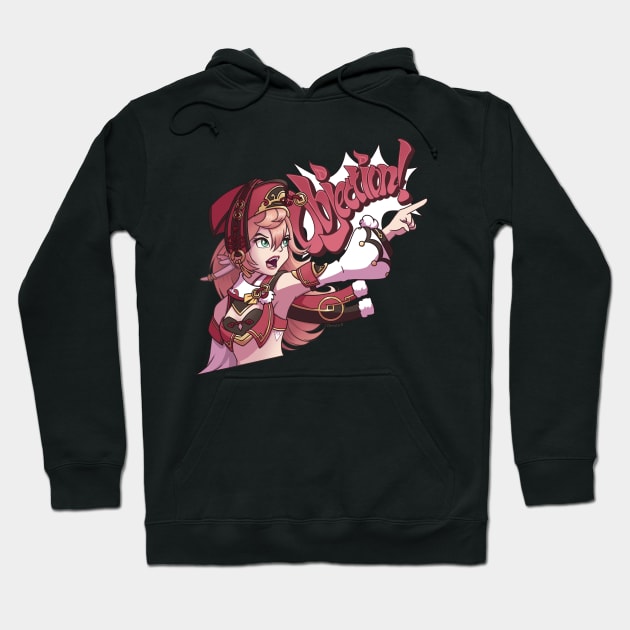 Yan Fei Objection Hoodie by ChristaDoodles